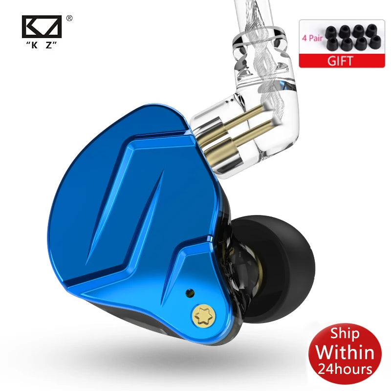 KZ ZSN Pro X Hybrid Earphones – Hi-Fi Bass In-Ear Headset