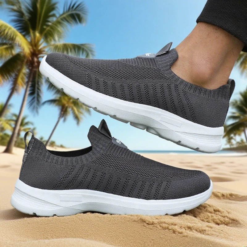 Lightweight Mesh Running Shoes – Breathable Athletic Sneakers for Men