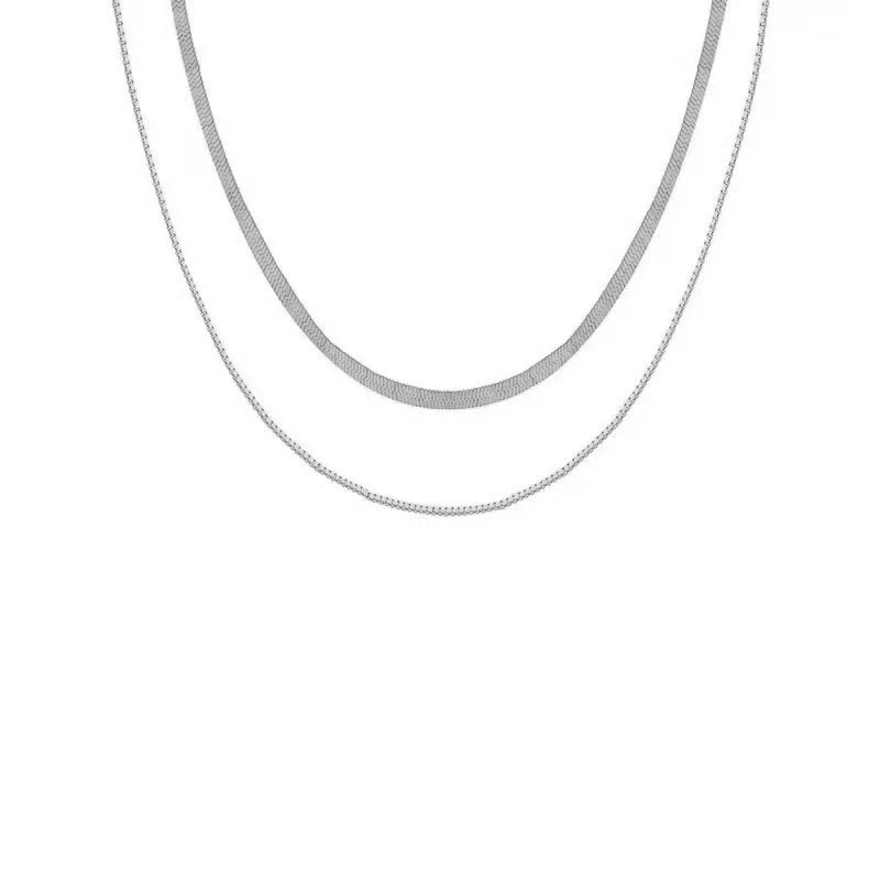 Stainless Steel Heart Pendant Necklace – Waterproof Jewelry for Women