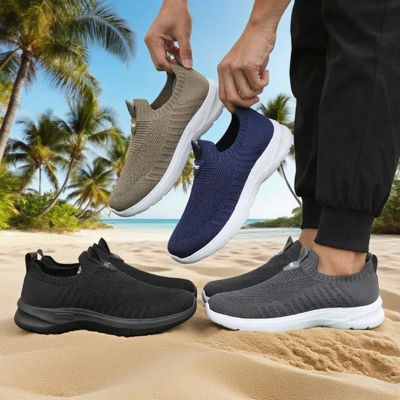 Lightweight Mesh Running Shoes – Breathable Athletic Sneakers for Men
