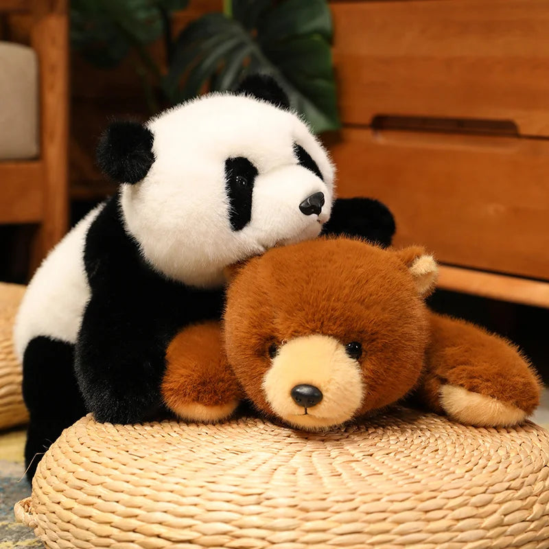 Giant Panda Plush Pillow – Soft Animal Stuffed Cushion