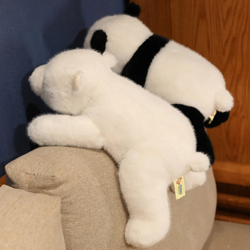 Giant Panda Plush Pillow – Soft Animal Stuffed Cushion
