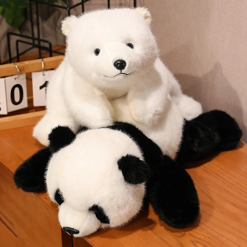 Giant Panda Plush Pillow – Soft Animal Stuffed Cushion
