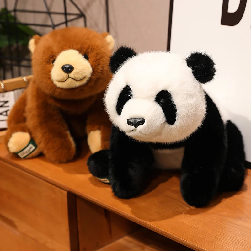 Giant Panda Plush Pillow – Soft Animal Stuffed Cushion